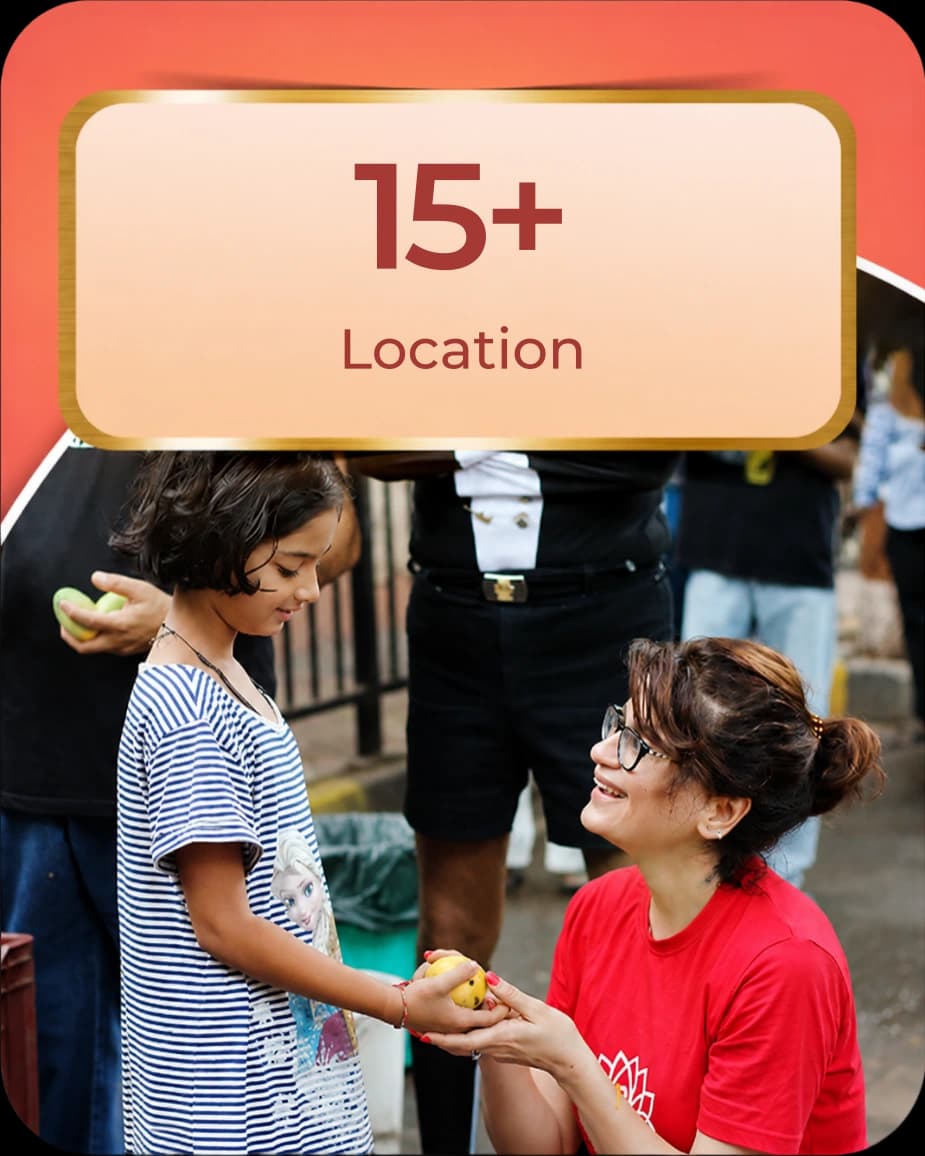 15+ locations — Annam Brahma impact