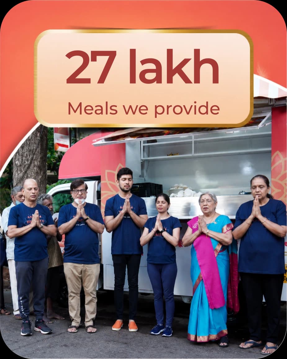 27 lakh meals provided — Annam Brahma impact